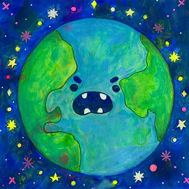 Papúul Illustration Earth